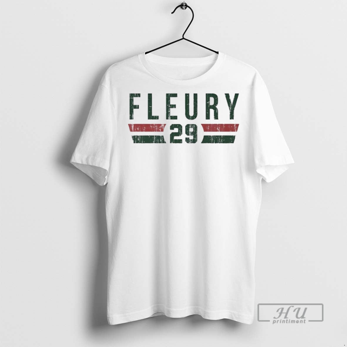 Trending Minnesota Wild Marc Andre Fleury 29 Player - Adult & Kids T-Shirts, Sweatshirts & Hoodies apparel design preview 1