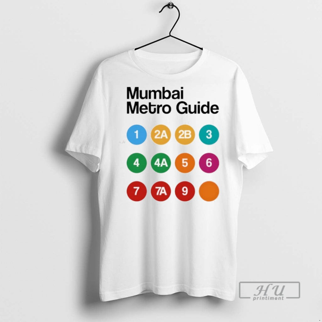 Trending Mumbai Metro Guide - Adult & Kids T-Shirts, Sweatshirts & Hoodies apparel design preview 1