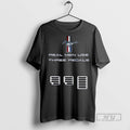 Trending Mustang Real Men Use Three Pedals - Adult & Kids T-Shirts, Sweatshirts & Hoodies apparel design preview 1