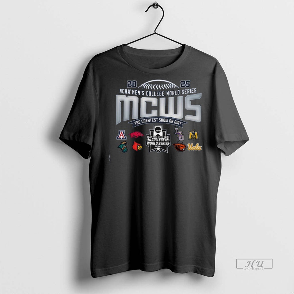 Trending Ncaa Mens College World Series Mcws The - Adult & Kids T-Shirts, Sweatshirts & Hoodies apparel design preview 1