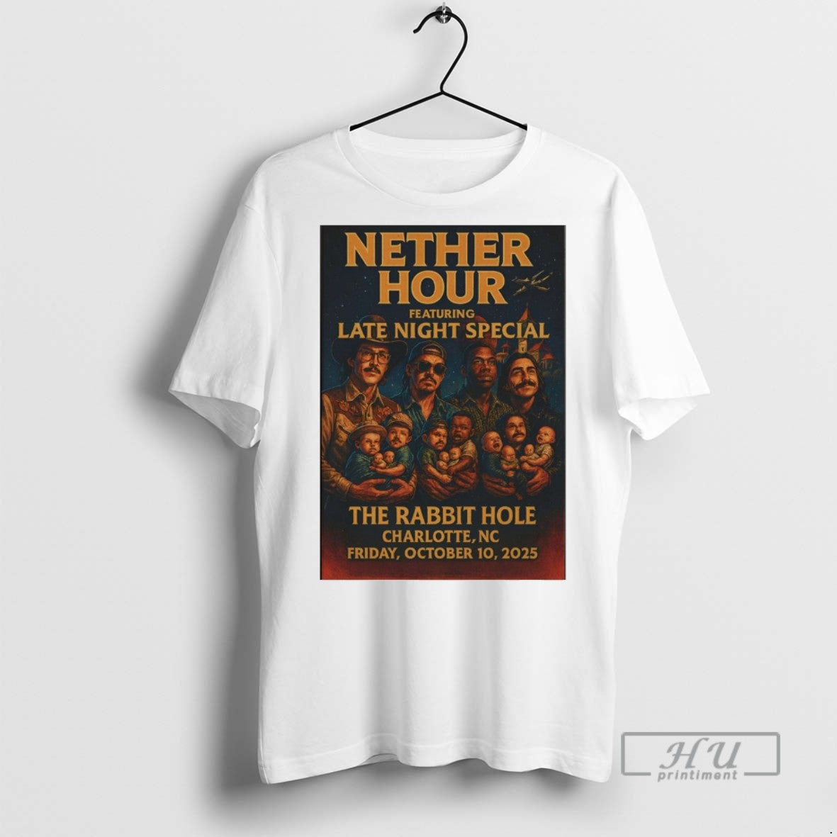 Trending Nether Hour The Rabbit Hole Charlotte Nc - Adult & Kids T-Shirts, Sweatshirts & Hoodies apparel design preview 1