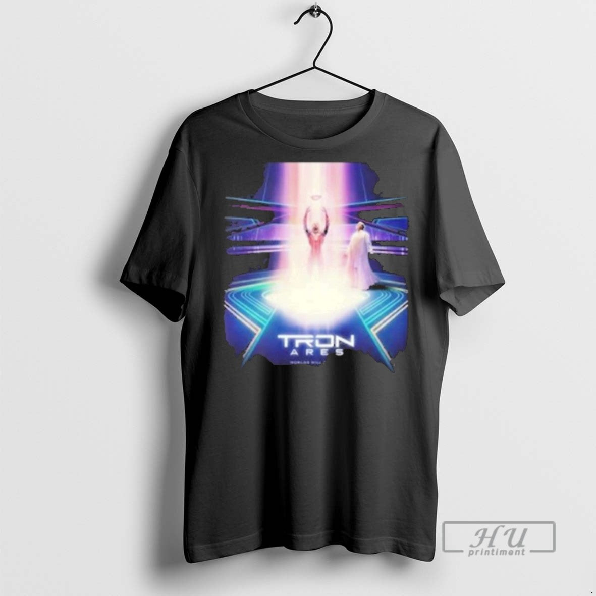 Trending New Tron Ares Worlds Will Collide - Adult & Kids T-Shirts, Sweatshirts & Hoodies apparel design preview 1