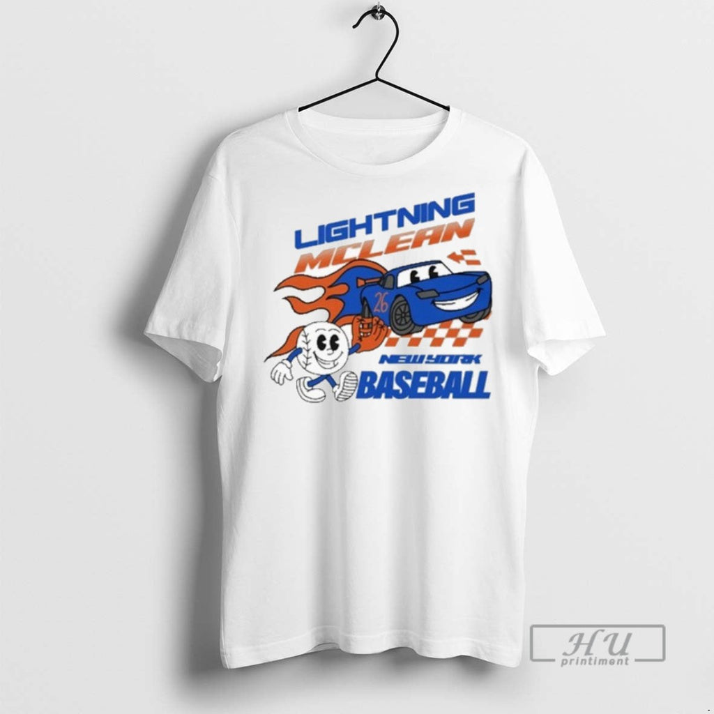 Trending New York Mets Nolan Mclean Cars - Adult & Kids T-Shirts, Sweatshirts & Hoodies apparel design preview 1