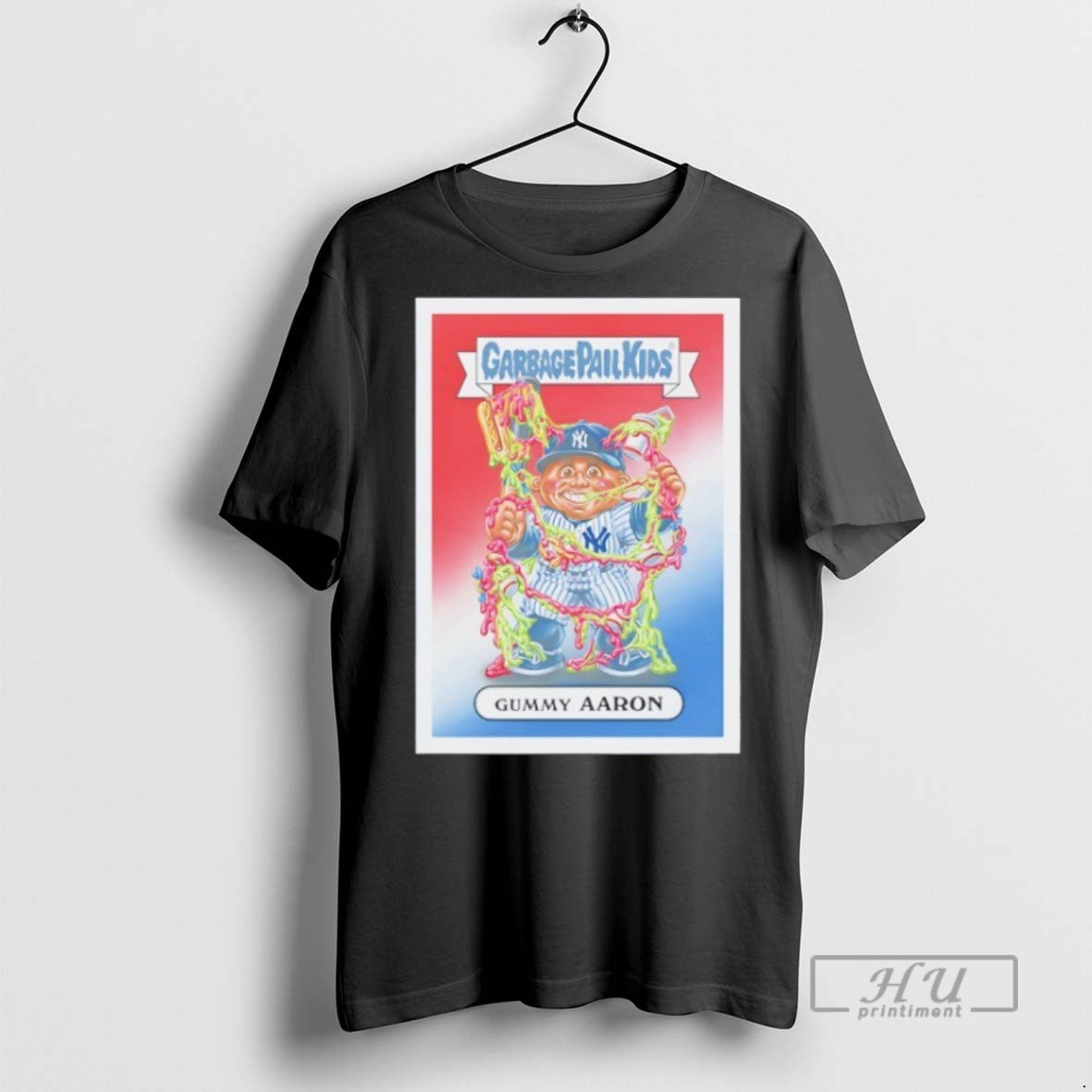 Trending New York Yankees Garbage Pail Kids Gummy - Adult & Kids T-Shirts, Sweatshirts & Hoodies apparel design preview 1