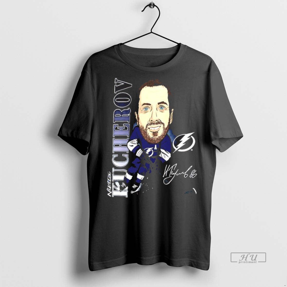 Trending Nikita Kucherov Tampa Bay Lightning Hockey - Adult & Kids T-Shirts, Sweatshirts & Hoodies apparel design preview 1
