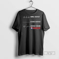 Trending Normal Heartbeat Deceased And Watching Texas - Adult & Kids T-Shirts, Sweatshirts & Hoodies apparel design preview 1