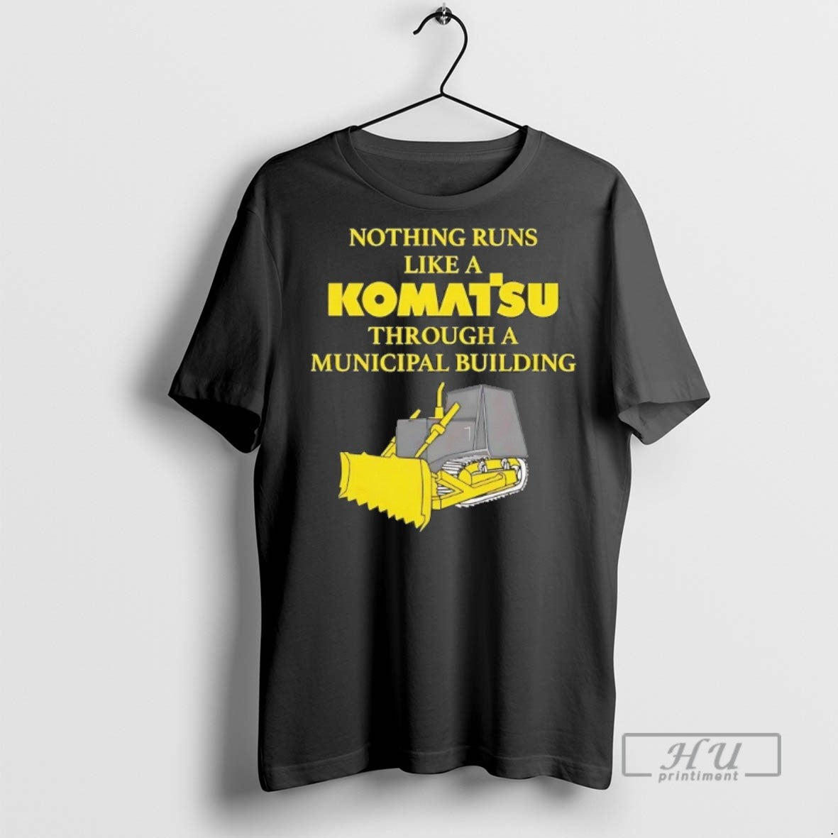 Trending Nothing Runs Like A Komatsu Through - Adult & Kids T-Shirts, Sweatshirts & Hoodies apparel design preview 1