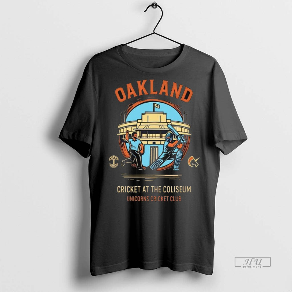 Trending Oakland Cricket At The Coliseum Unicorns - Adult & Kids T-Shirts, Sweatshirts & Hoodies apparel design preview 1