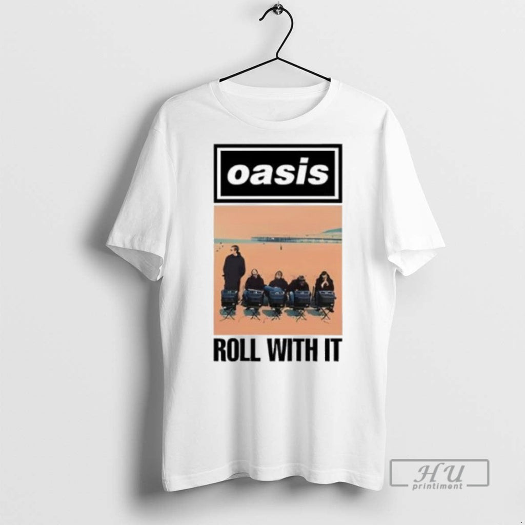 Trending Oasisinet Roll With It Single - Adult & Kids T-Shirts, Sweatshirts & Hoodies apparel design preview 1