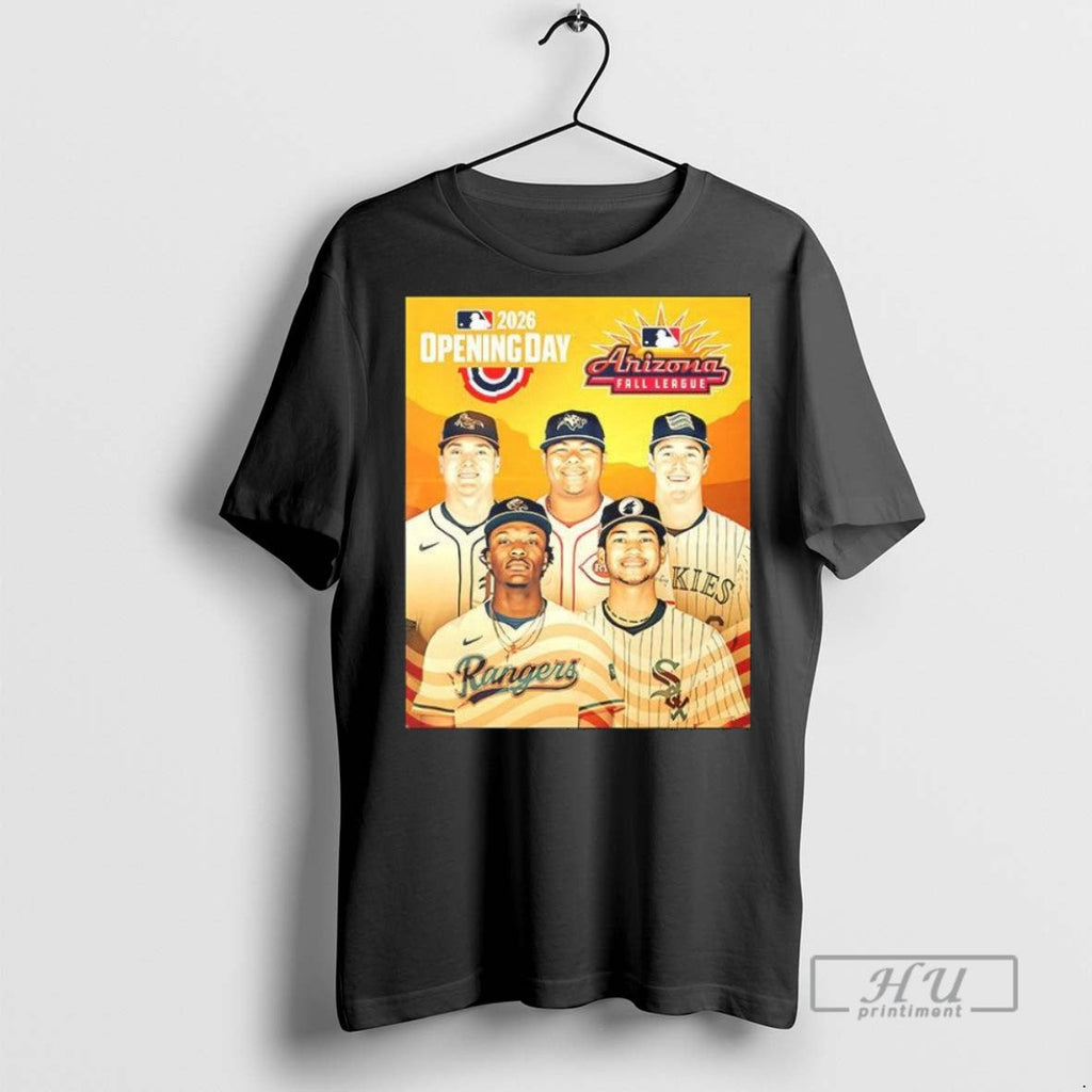Trending Official 2026 Opening Day Arizona Fall - Adult & Kids T-Shirts, Sweatshirts & Hoodies apparel design preview 1