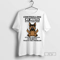 Trending Official Dog Middle Finger Controlling My - Adult & Kids T-Shirts, Sweatshirts & Hoodies apparel design preview 1