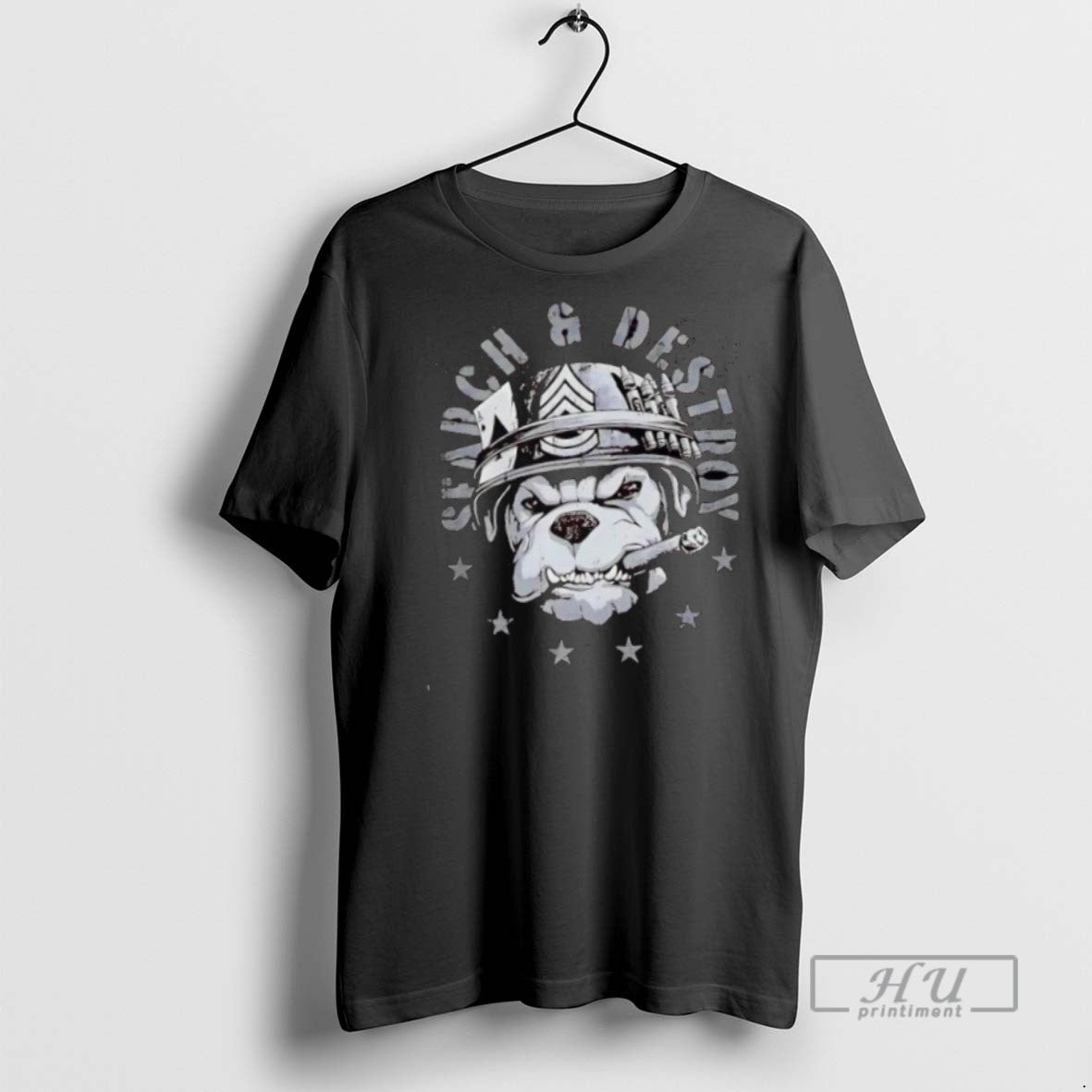 Trending Official Dog Search And Destroy Enemies - Adult & Kids T-Shirts, Sweatshirts & Hoodies apparel design preview 1