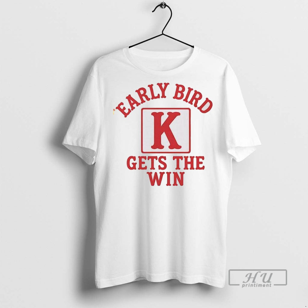 Trending Official Early Bird Gets The Win - Adult & Kids T-Shirts, Sweatshirts & Hoodies apparel design preview 1