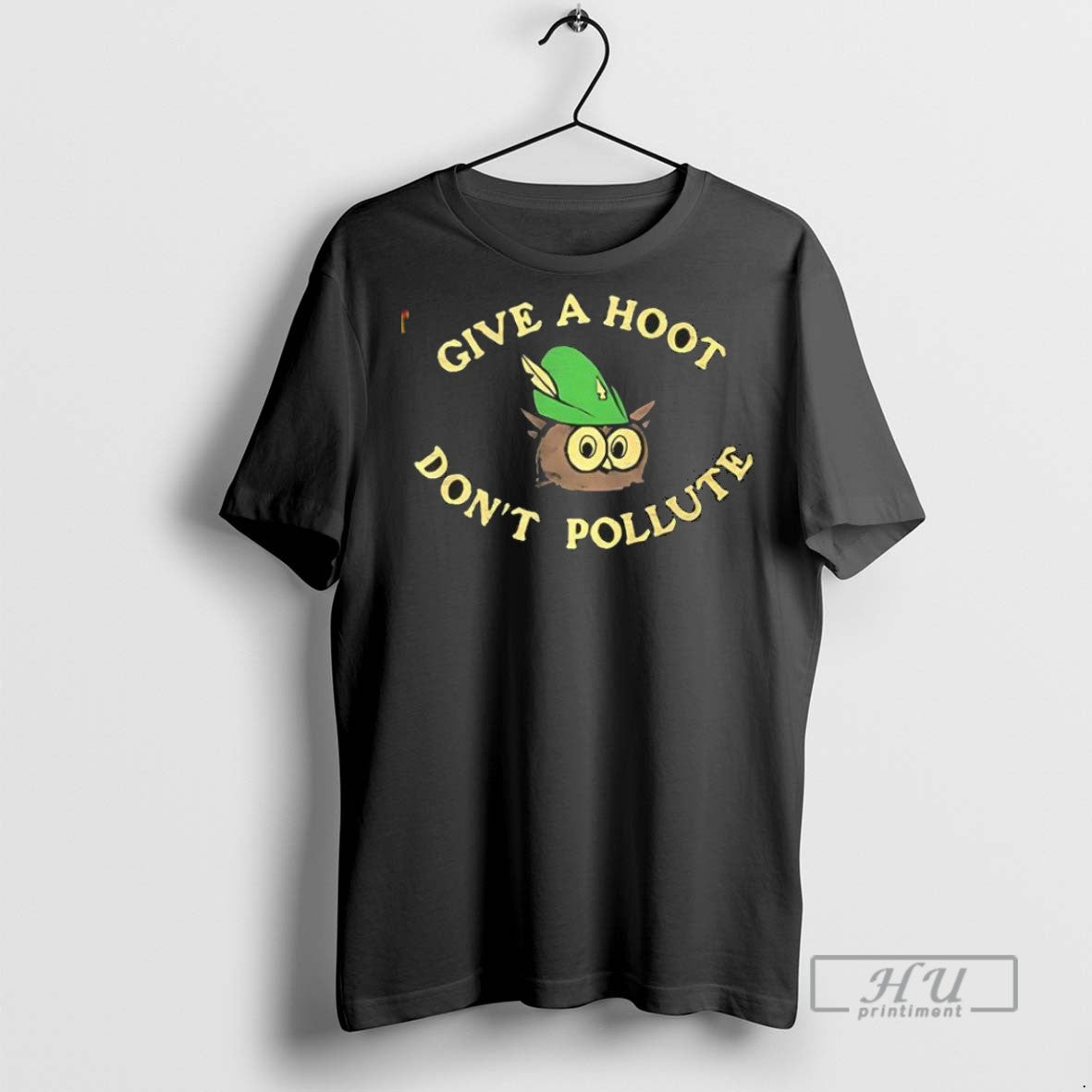 Trending Official Give A Hoot Dont Pollute - Adult & Kids T-Shirts, Sweatshirts & Hoodies apparel design preview 1