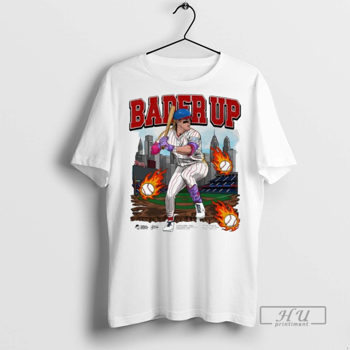 Trending Official Harrison Bader Up - Adult & Kids T-Shirts, Sweatshirts & Hoodies apparel design preview 1