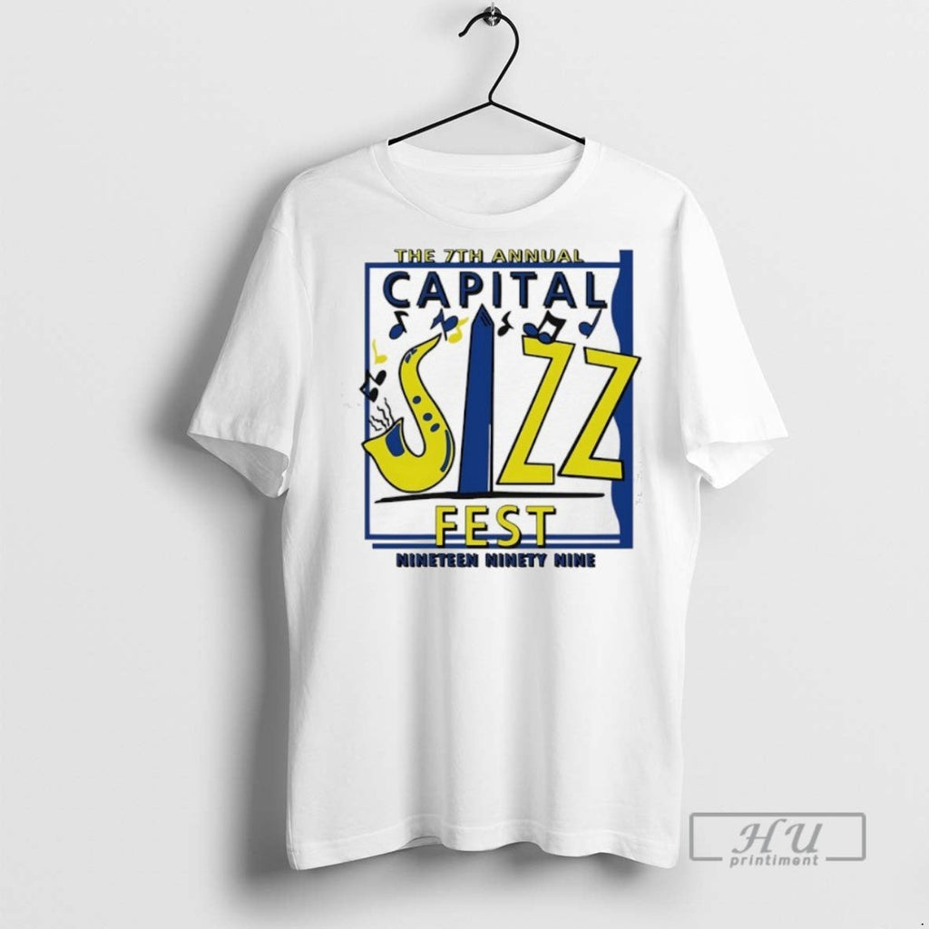 Trending Official Jazz Fest The 7th Annual Capital - Adult & Kids T-Shirts, Sweatshirts & Hoodies apparel design preview 1