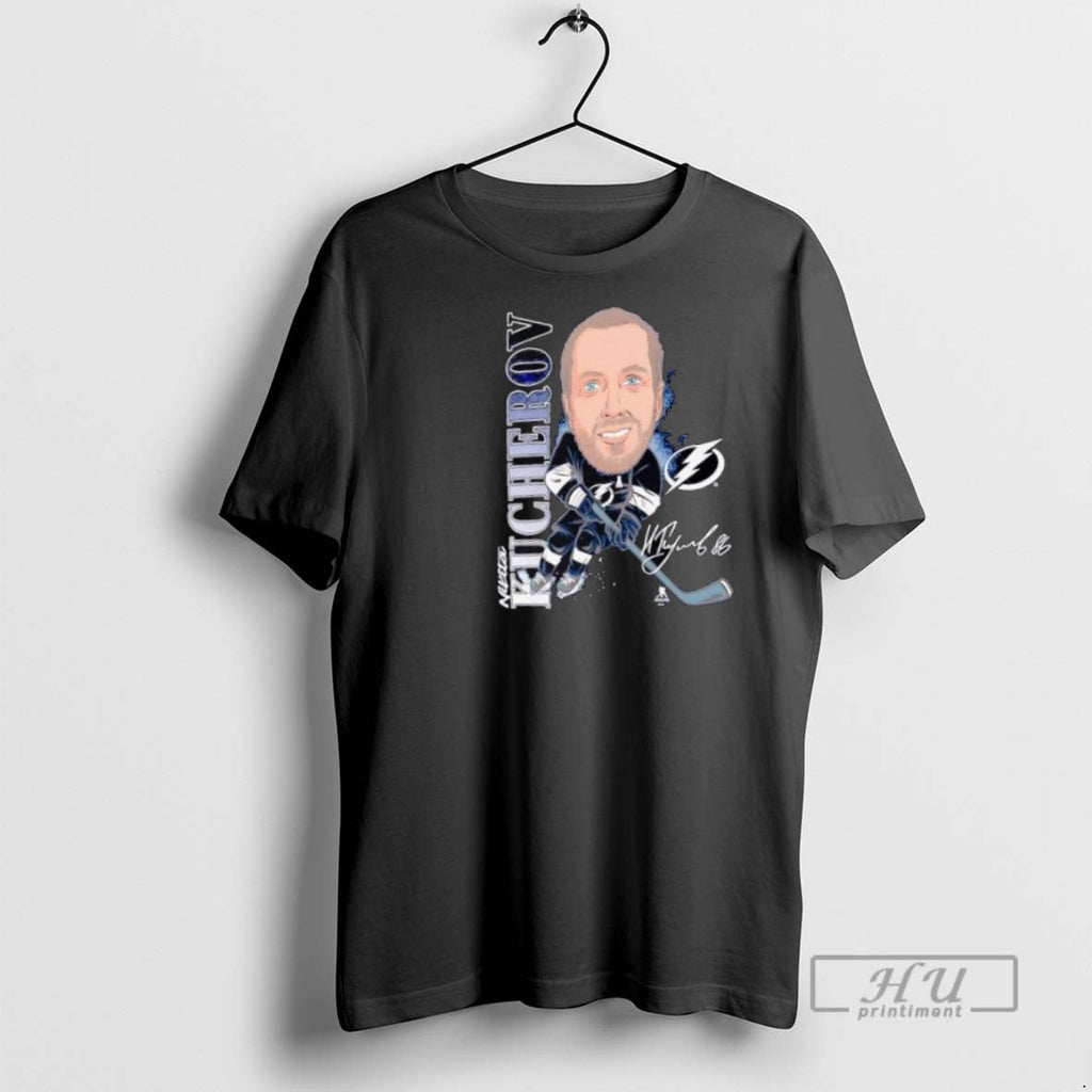 Trending Official Nikita Kucherov Caricature - Adult & Kids T-Shirts, Sweatshirts & Hoodies apparel design preview 1