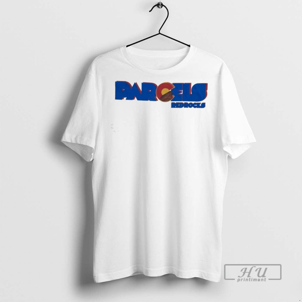 Trending Official Parcels Red Rocks Logo - Adult & Kids T-Shirts, Sweatshirts & Hoodies apparel design preview 1
