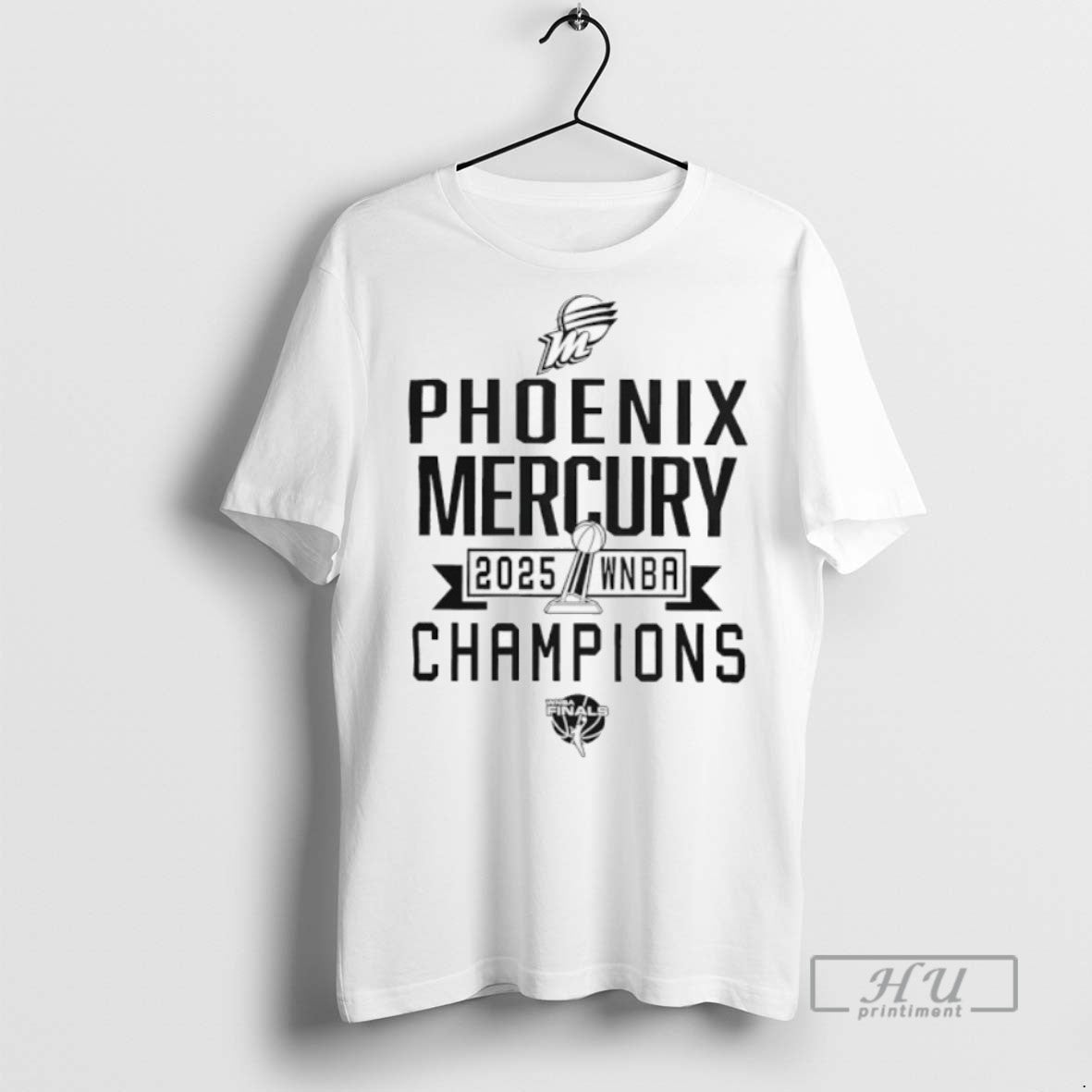 Trending Official Phoenix Mercury Wnba Champions 2025 - Adult & Kids T-Shirts, Sweatshirts & Hoodies apparel design preview 1