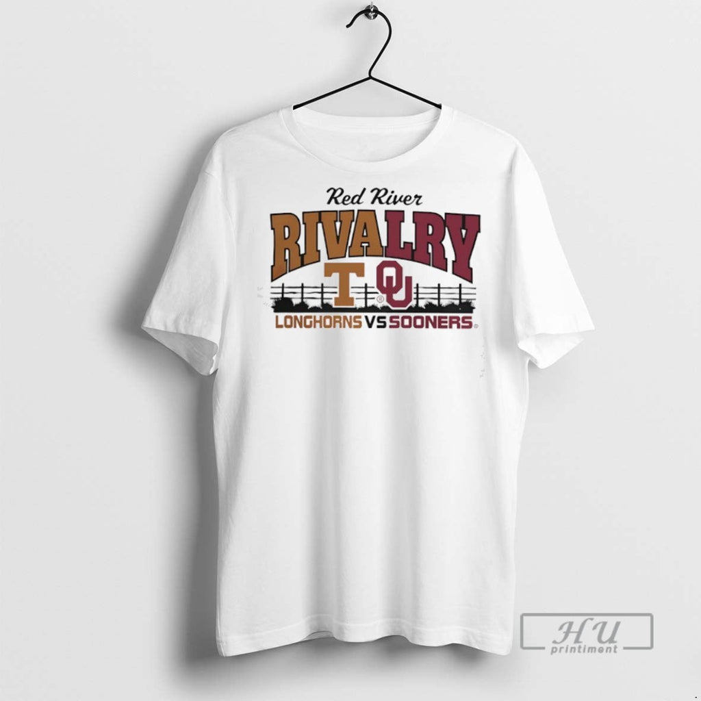 Trending Official Red River Texas Longhorns And - Adult & Kids T-Shirts, Sweatshirts & Hoodies apparel design preview 1