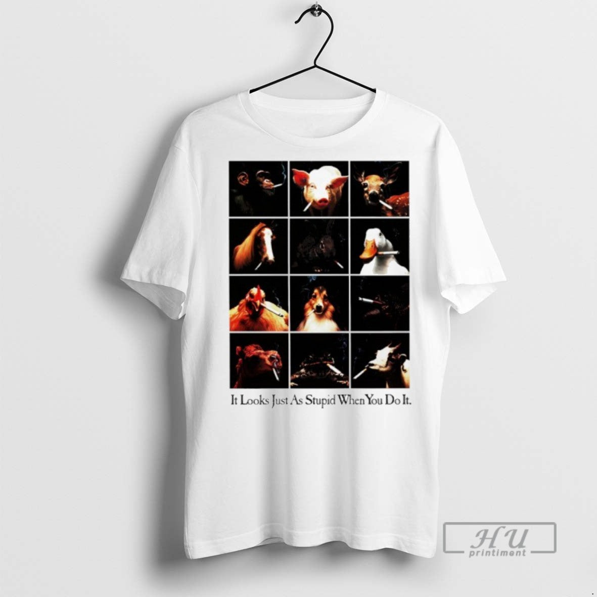 Trending Official Smoking It Looks Just As Stupid - Adult & Kids T-Shirts, Sweatshirts & Hoodies apparel design preview 1
