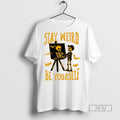 Trending Official Stay Weird Skeleton Be Yourself - Adult & Kids T-Shirts, Sweatshirts & Hoodies apparel design preview 1