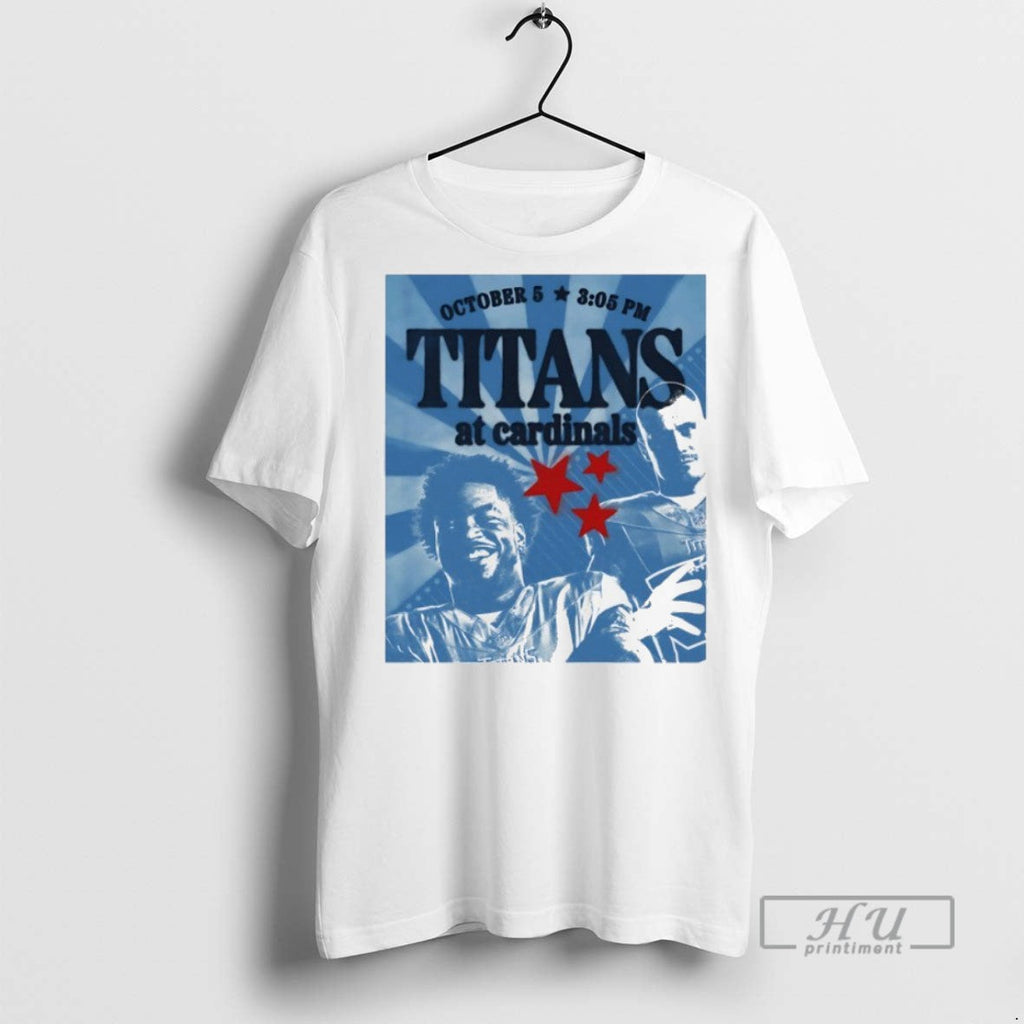 Trending Official Tennessee Titans Vs Arizona - Adult & Kids T-Shirts, Sweatshirts & Hoodies apparel design preview 1