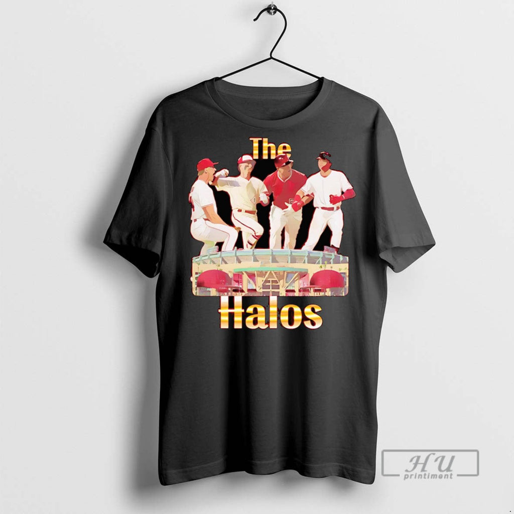 Trending Official The Halos Los Angeles Baseball - Adult & Kids T-Shirts, Sweatshirts & Hoodies apparel design preview 1