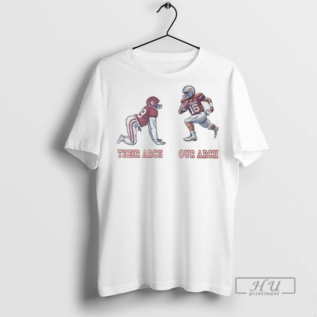 Trending Official Their Arch Our Oklahoma Vs Texas - Adult & Kids T-Shirts, Sweatshirts & Hoodies apparel design preview 1