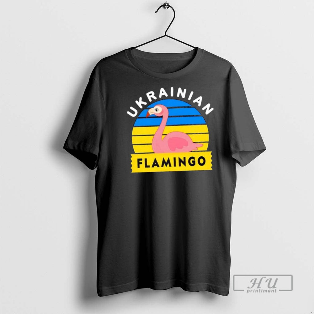 Trending Official Ukrainian Flamingo - Adult & Kids T-Shirts, Sweatshirts & Hoodies apparel design preview 1