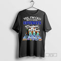 Trending Official Yes Im Old But I Saw Cowboys - Adult & Kids T-Shirts, Sweatshirts & Hoodies apparel design preview 1