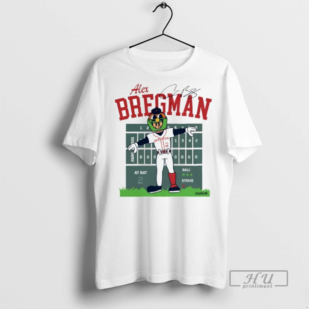 Trending Officials Alex Bregman Boston Red Sox 2 - Adult & Kids T-Shirts, Sweatshirts & Hoodies apparel design preview 1