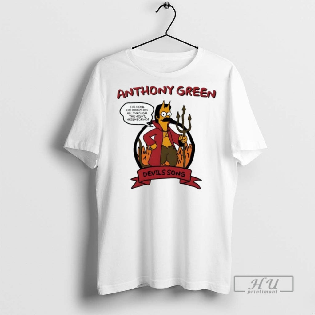 Trending Officials Anthony Green Devils Song The - Adult & Kids T-Shirts, Sweatshirts & Hoodies apparel design preview 1