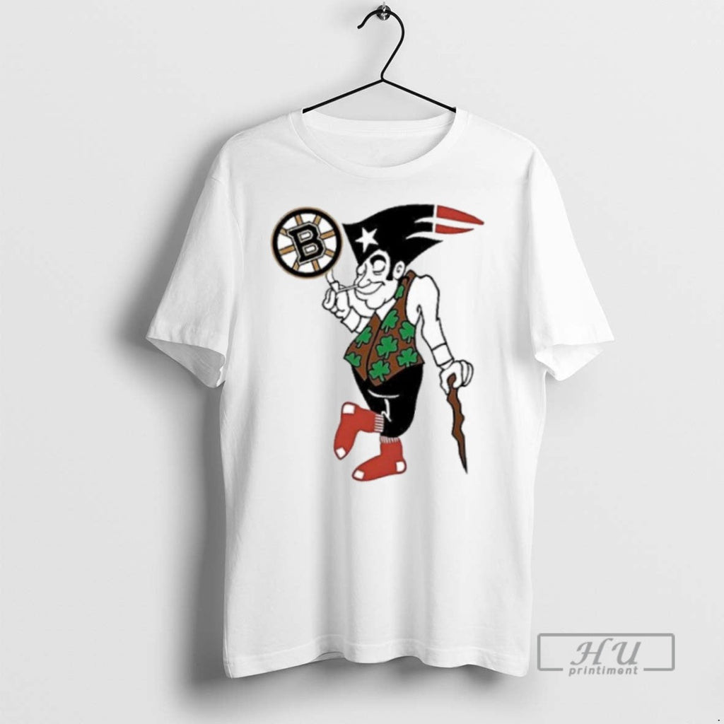 Trending Officials Boston All Sport Team Logo - Adult & Kids T-Shirts, Sweatshirts & Hoodies apparel design preview 1