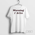 Trending Officials Brooklyn Wearing Warning I Bite - Adult & Kids T-Shirts, Sweatshirts & Hoodies apparel design preview 1