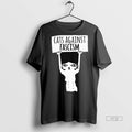 Trending Officials Cats Against Fascism Democats - Adult & Kids T-Shirts, Sweatshirts & Hoodies apparel design preview 1