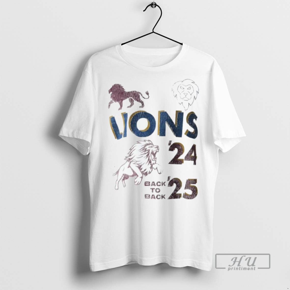 Trending Officials Detroit Lions The Pride Of - Adult & Kids T-Shirts, Sweatshirts & Hoodies apparel design preview 1