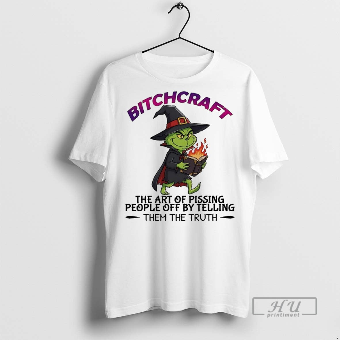 Trending Officials Grinch Bitchcraft The Art Of - Adult & Kids T-Shirts, Sweatshirts & Hoodies apparel design preview 1