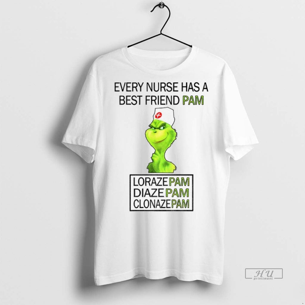Trending Officials Grinch Every Nurse Has A Best - Adult & Kids T-Shirts, Sweatshirts & Hoodies apparel design preview 1