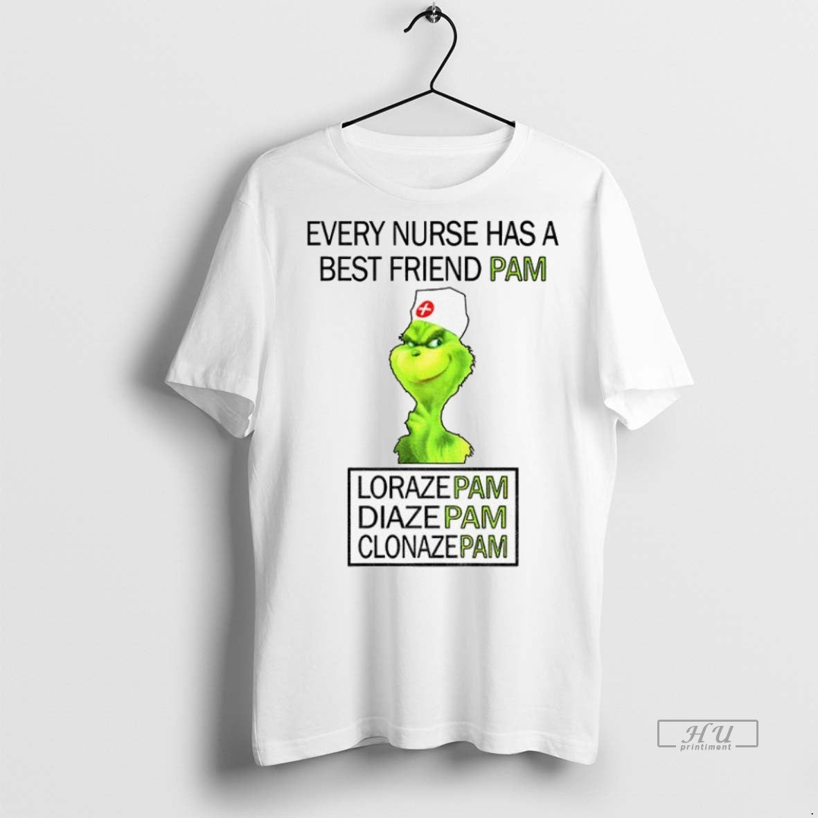 Trending Officials Grinch Every Nurse Has A Best - Adult & Kids T-Shirts, Sweatshirts & Hoodies apparel design preview 1