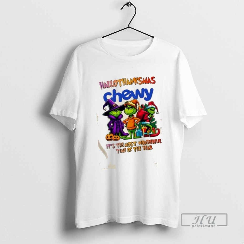 Trending Officials Grinch X Chewy Its The Most - Adult & Kids T-Shirts, Sweatshirts & Hoodies apparel design preview 1