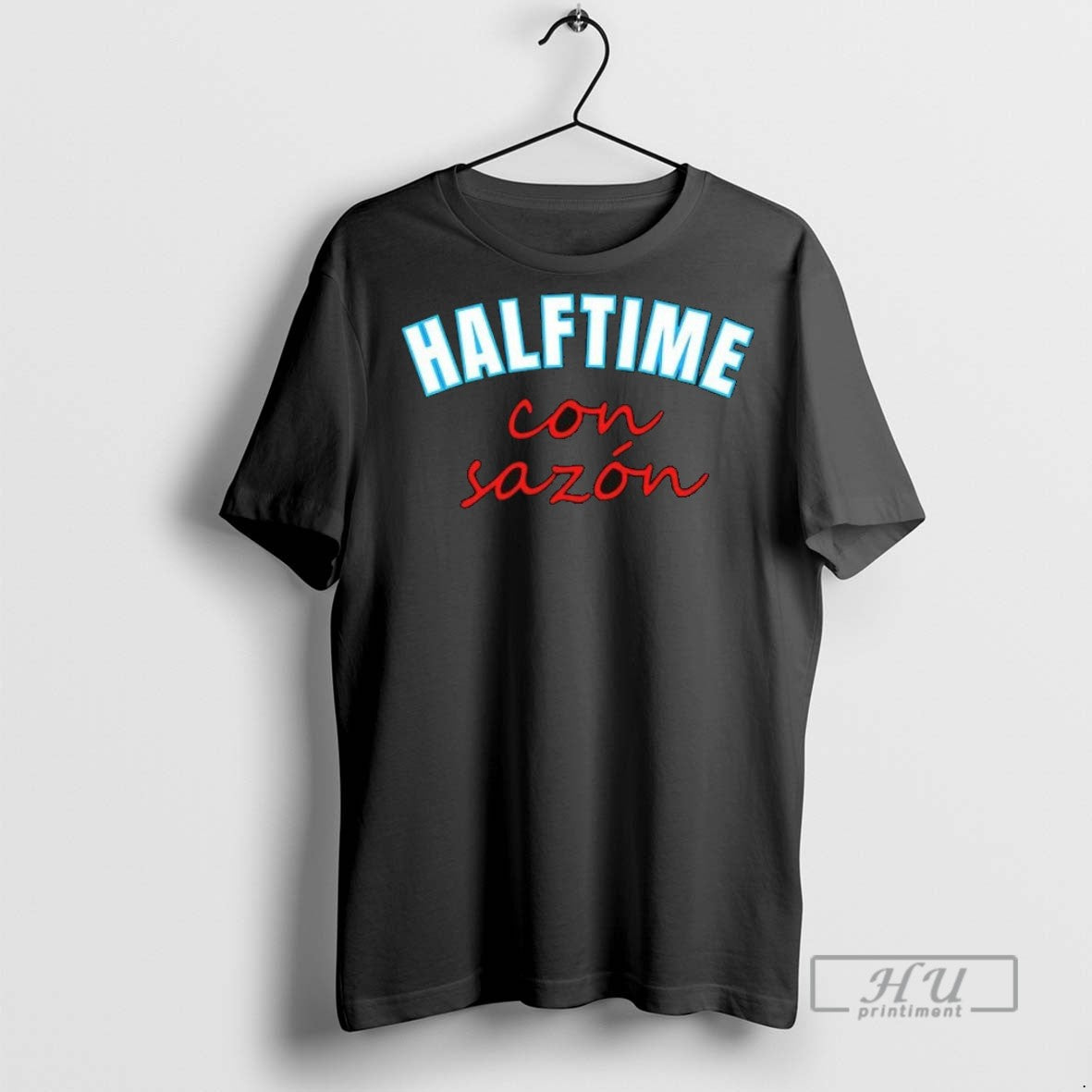 Trending Officials Halftime Con Sazon Bad Bunny - Adult & Kids T-Shirts, Sweatshirts & Hoodies apparel design preview 1