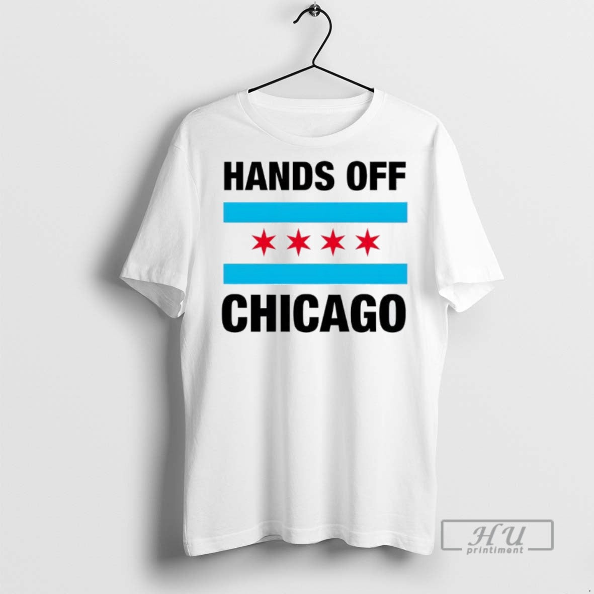 Trending Officials Hands Off Chicago - Adult & Kids T-Shirts, Sweatshirts & Hoodies apparel design preview 1