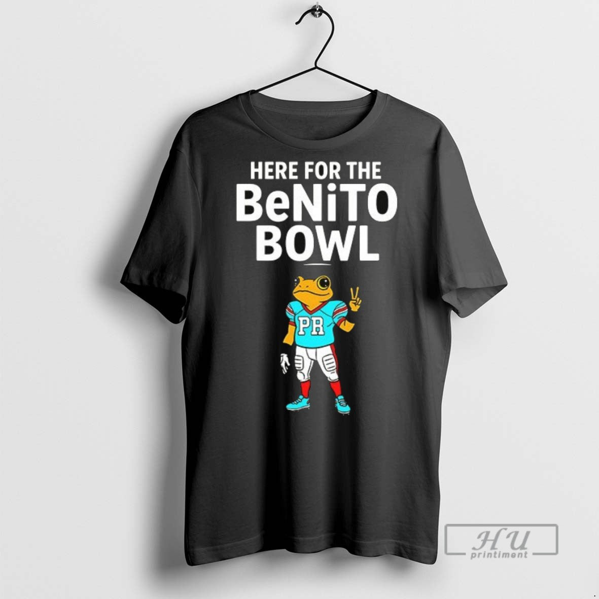 Trending Officials Here For The Benito Bowl Bad Bunny - Adult & Kids T-Shirts, Sweatshirts & Hoodies apparel design preview 1