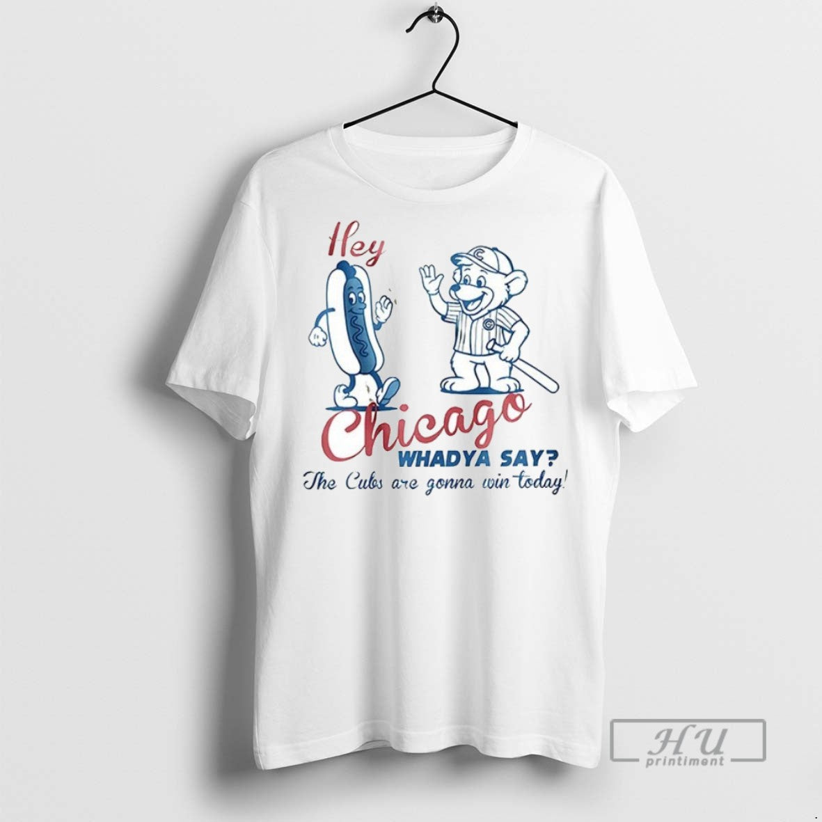 Trending Officials Hey Chicago Whadya Say The Cubs - Adult & Kids T-Shirts, Sweatshirts & Hoodies apparel design preview 1