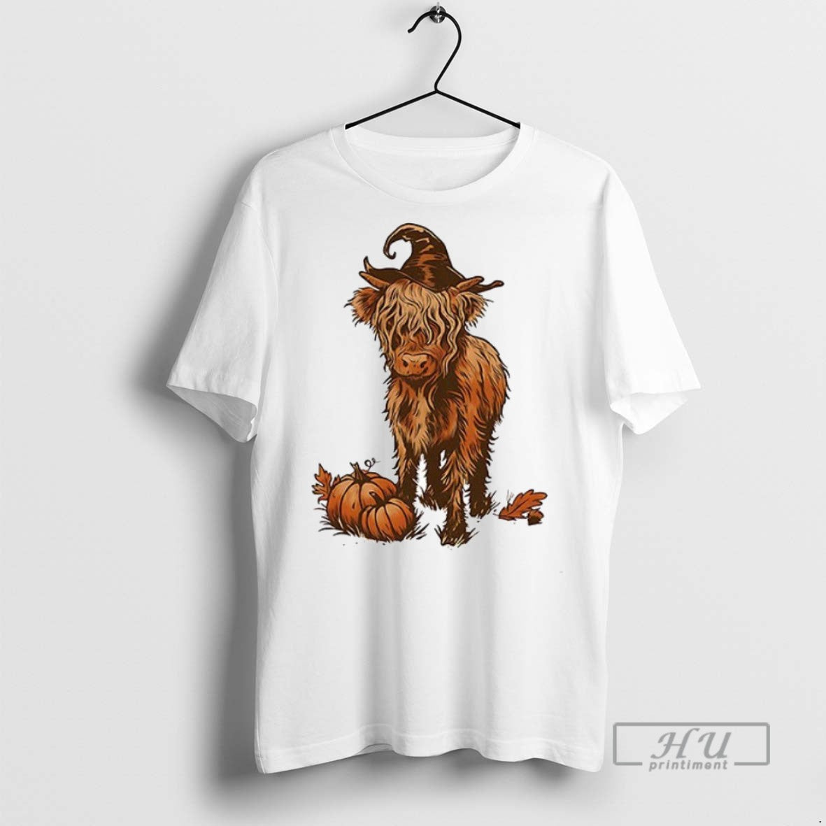 Trending Officials Highland Cow Halloween Ceramic And - Adult & Kids T-Shirts, Sweatshirts & Hoodies apparel design preview 1