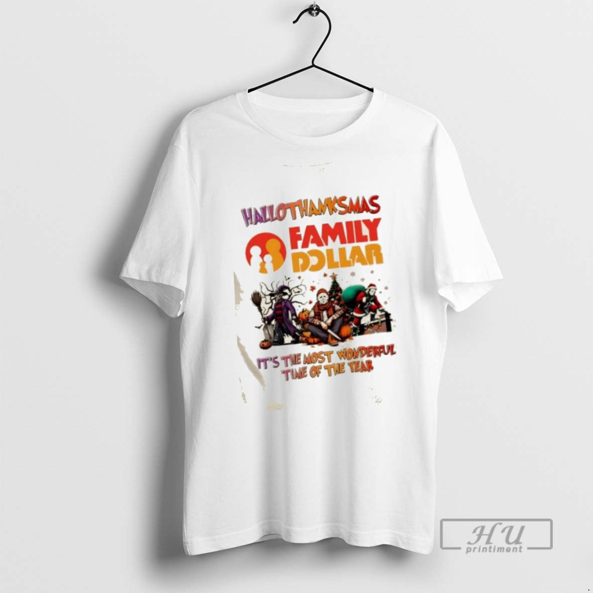 Trending Officials Horror Movies X Family Dollar Its - Adult & Kids T-Shirts, Sweatshirts & Hoodies apparel design preview 1