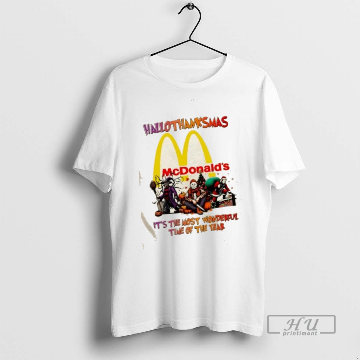 Trending Officials Horror Movies X Mcdonalds Its The - Adult & Kids T-Shirts, Sweatshirts & Hoodies apparel design preview 1