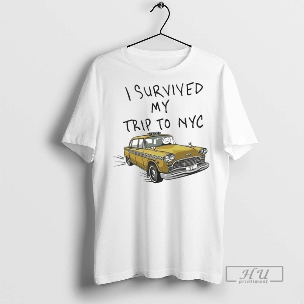 Trending Officials I Survived My Trip To Nyc - Adult & Kids T-Shirts, Sweatshirts & Hoodies apparel design preview 1