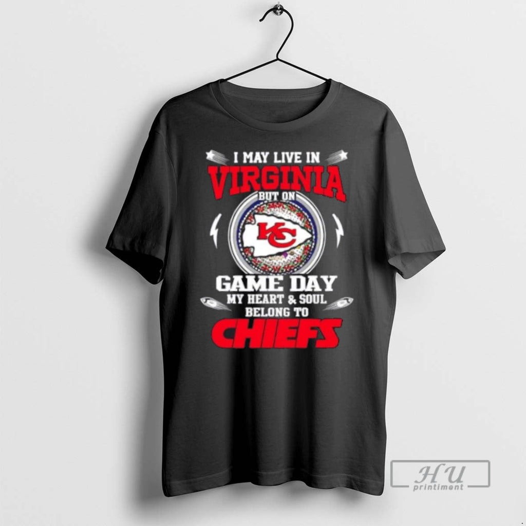 Trending Officials I May Live In Virginia But On Game - Adult & Kids T-Shirts, Sweatshirts & Hoodies apparel design preview 1
